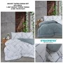 ETE HOMETEX ÇİFT KİŞİLİK WELSOFT UYKU SETİ YANSIMA GRİ 8696474232027